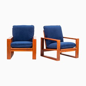 Set of Daria Armchairs attributed to Miroslav Navratil, Czechoslovakia, 1970s