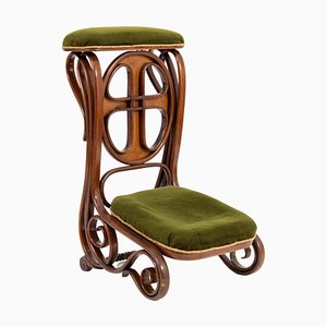 Silla de oración H6760 de Thonet, década de 1900