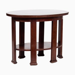 Tavolo a 6 gambe attribuito a Friedrich Otto Schmidt, 1905