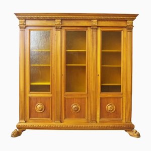 Vintage Vitrine aus Buche, 1960er