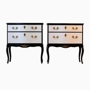 Rococo Style Commodes, 1950s, Set of 2