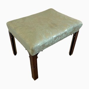 Tabouret Victorien Antique en Acajou, 1880s