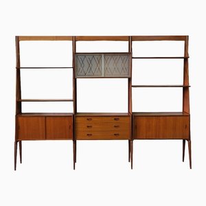 Mid-Century Wall Unit attributed to Einar Raknes, Norway, 1960s