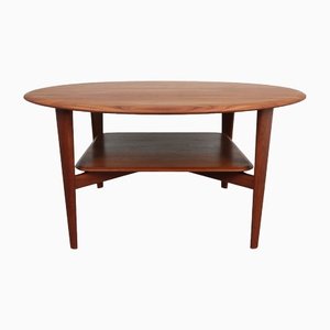 Round Coffee Table from Denmark, 1960s