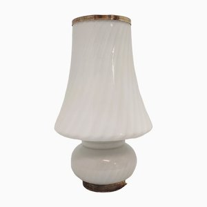 Lámpara de mesa en forma de hongo de Murano, años 70