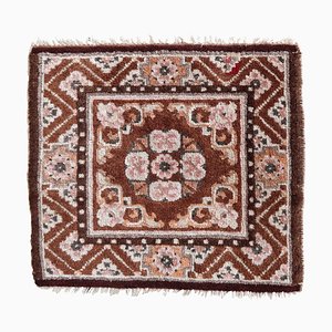 Tapis Vintage en Laine Marron, 1920s