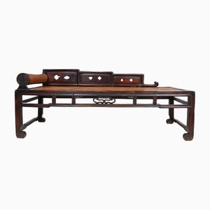Antique Chinese Hardwood Daybed C1820