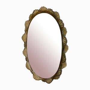 Oval Wall Mirror, 1970s