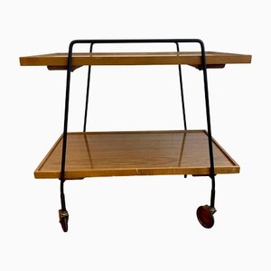 Wooden Serving Trolley from Ilse Möbel, 1950s-1960s