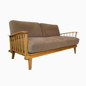 Sofá cama alemán Mid-Century de Wilhelm Knoll, años 50