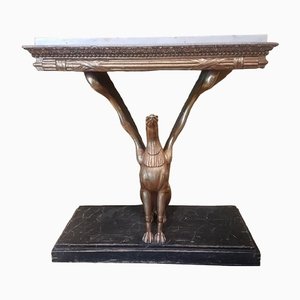 Swedish Empire Griffin Based Console Table, 1800s