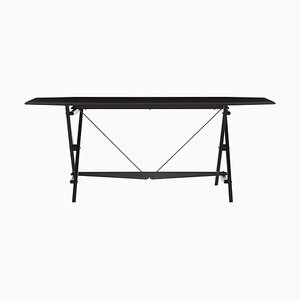 Franco Albini Table Stand in Black Stained Wood from Cassina