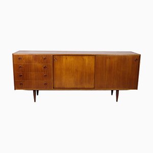 Credenza in teak, Danimarca, anni '60