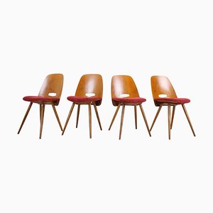 Chaises de Salle à Manger attribuées à Frantisek Jirak pour Tatra, 1960s, Set de 4