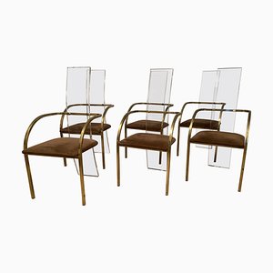 Esszimmerstühle von Charles Hollis Jones Chairs für Belgo Chrom, 1970er, 6er Set