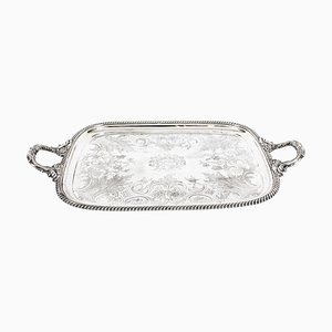 Antique George IIISheffield Silver Plated Tray, 18th Century