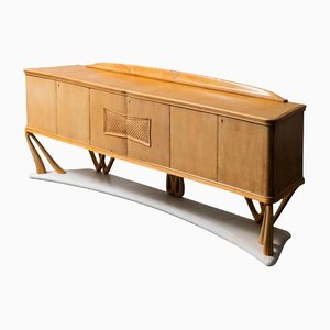 Vintage Sideboard in Wood in the style of Dassi, 1940s