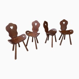 Dining Chairs, 1960s, Set of 4