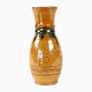 Vase en Céramique, Tchécoslovaquie, 1950s