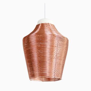 Lámpara colgante de cobre trenzado de Studio Laurier