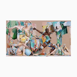 Matthew Stone, Play 1, 21st Century, Fine Art Print, gerahmt