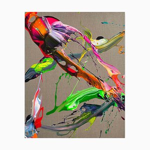 Nikolaos Schizas, Morning Dance, 2022, Acrylic on Canvas