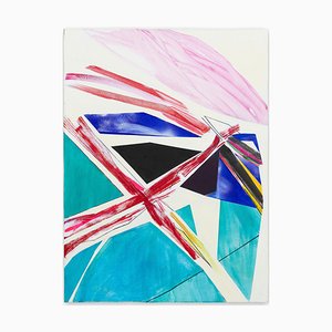 Laura Newman, Diamonds, 2020, acrílico y óleo sobre lienzo