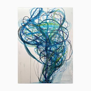 Tracey Adams, Tangle 17, 2022, Mixed Media on Paper