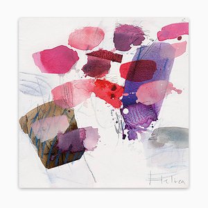 Greet Helsen, Colour Spots III, acrílico sobre lienzo, 2014