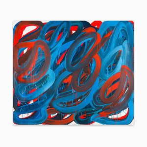 Leon Phillips, Swirl 3, Oil on Canvas, 2020