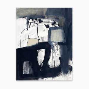 Adrienn Krahl, Ophelia, Acrylic & Mixed Media on Canvas, 2022