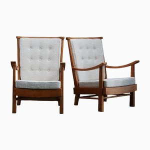 Traditionalist My Home Easy Chairs, 1930s, Set of 2