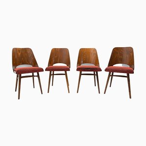 Dining Chairs by Radomír Hofman, 1960s, Set of 4
