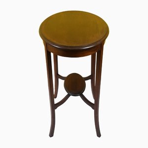 Edwardian Inlaid Mahogany Oval Occasional Table