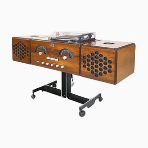 Italian RR126 Radiophonograph and Record Player by Achille & Pier Giacomo Castiglioni for Brionvega, 1960s