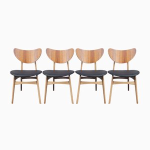 Butterfly Dining Chairs by E-Gomme for G-Plan, 1950s, Set of 4