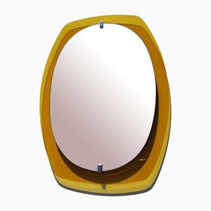 Specchio colorato di Veca, anni '70