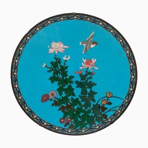 Piatto decorativo dell'era Meiji, Giappone, fine XIX secolo