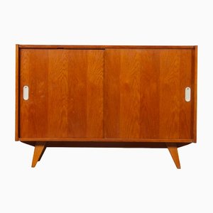 Oak U-452 Chest of Drawers by Jiroutek for Interier Praha, 1960s