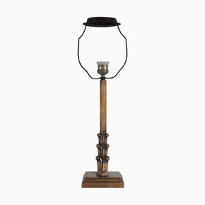 Danish Art Deco Brass Table Lamp, 1930s