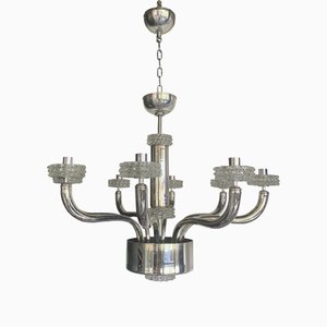 Lampadario in vetro di Murano con tazza Rostrato di Simoeng