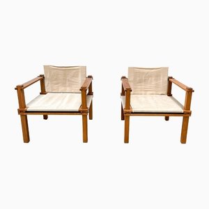 Safari Easy Chairs by Gerd Lange, 1960s, Set of 2