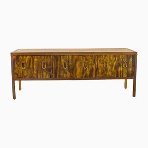 Acid Etched Sideboard by Bernard Rohne for Mastercraft, USA, 1970s