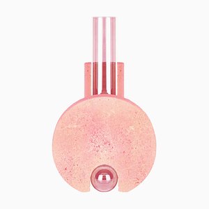 Pink-Pink Cochlea Della Metamorfosi 2 Soils Edition Vase von Coki Barbieri