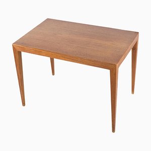 Page Table in Teak attributed to Severin Hansen for Haslev Møbelfabrik, 1960