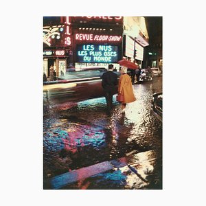 Peter Cornelius, Paris a Colour: Paris Night, 1956-1961 / 2023, Grande stampa a pigmenti d'archivio