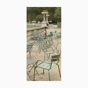 Peter Cornelius, Paris in Color: Parisian Park, 1956-1961 / 2022, Archival Pigment Print