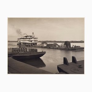 Hanna Seidel, Colombian Ships, Black and White Photograph, 1960s