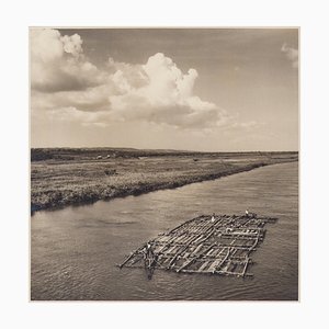 Photographie Hanna Seidel, Canal de la Rivière Colombienne, 1960s