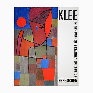 Póster de exposición original de Paul Klee, Palesio Nua, 1961